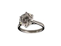 Anello Soranzo Gioielli Donna Diamante creato in laboratorio in Oro bianco Diamante Lab Grown NP10471128